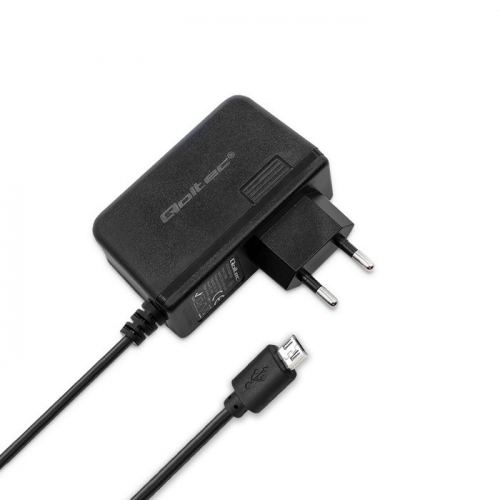 Qoltec Charger 15W 5V, 3A, micro USB
