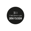 Qoltec Power supply dedicated to IBM 20V | 3.52A | 7.9 * 5.5 + pin