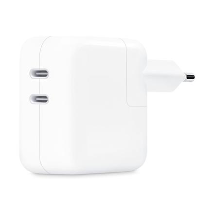 Apple 35W Dual USB-C Power Adapter | Apple MW2K3ZM/A