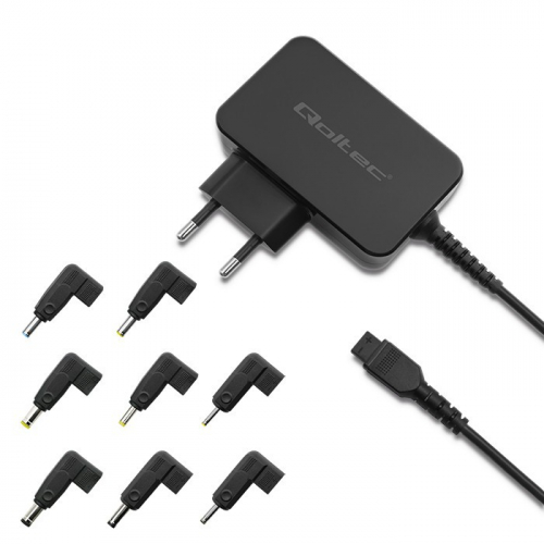 Qoltec Universal power adapter for laptop 30W 8plugs