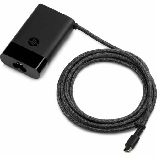 HP 65W USB-C Slim AC Power Adapter Travel Notebook Charger / fits ProBook 440 450 445 455, EliteBook 630 640 650 660 645 655 665 830 840 850 860 835 845 855 865, x360 1040 G6 G7 G8 G9 G10 G11, Dragonfly