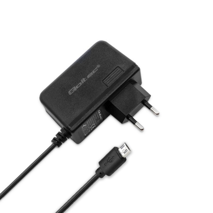 Qoltec Charger 15W 5V, 3A, micro USB