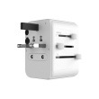 Fixed | Voyager World Adapter | FIXCT30-1C2A-WH | USB-A/USB-C | Travel Adapter FIXCT30-1C2A-WH