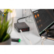 Charger 72W 1xUSB-C 20V/3A 3x USB-A 5V/2.4A DIGITUS schwarz