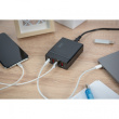 Charger 72W 1xUSB-C 20V/3A 3x USB-A 5V/2.4A DIGITUS schwarz