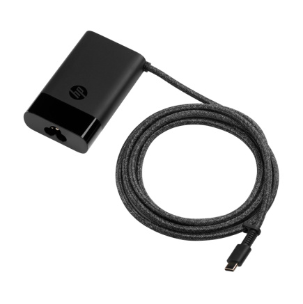 HP 65W USB-C Slim AC Power Adapter Travel Notebook Charger / fits ProBook 440 450 445 455, EliteBook 630 640 650 660 645 655 665 830 840 850 860 835 845 855 865, x360 1040 G6 G7 G8 G9 G10 G11, Dragonfly