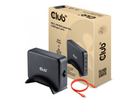 CLUB 3D Travel Charger 240 Watt GaN technology Four port USB Type-C Power DeliveryPD 3.1 and PPS Support
