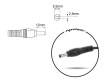 notebook charger mitsu 19v 3.95a (5.5x2.5) - toshiba, compaq, hp, asus 75W