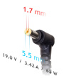 Akyga AK-ND-06 power adapter/inverter Indoor 65 W Must