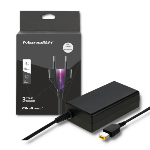 Qoltec 51556 power adapter/inverter Indoor 65 W Must