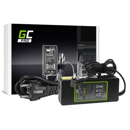 Green Cell AD65P power adapter/inverter Indoor 90 W Must