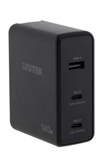 UNITEK P1115A mobile device charger Черный