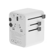 Gembird Universal travel power adapter, 70 W | TPA-2A3C70-01-W TPA-2A3C70-01-W