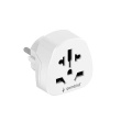 Gembird World to EU power adapter plug, 15 A | A-AC-EUMINTF | Travel adapter A-AC-EUMINTF