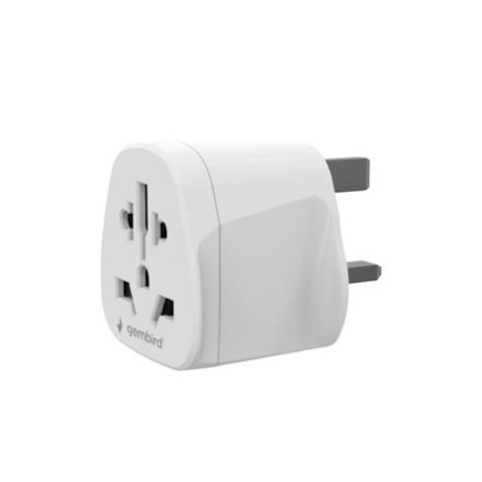 Gembird World to UK power adapter plug, 10 A | A-AC-UKMINTF A-AC-UKMINTF