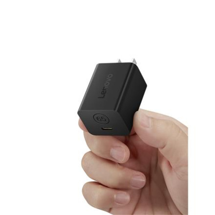 Lenovo | GaN Nano 65W Adapter | USB-C | AC Adapter G0A6GN65EU