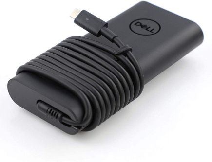 Dell 90W AC High Power Adapter E5 - Kit with power cord 1m - USB-C