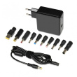 iBOX Notebook power adapter universal IUZ65WA 65W automatic