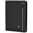WENGER Amelie Womens Zippered Padfolio with Tablet Pocket Black