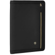WENGER Amelie Womens Zippered Padfolio with Tablet Pocket Black