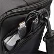 Case Logic | DCB-306 SLR Camera Bag | Black | * Designed to fit an SLR camera with standard zoom lens attached * Internal zippered pocket stores memory cards, filter or lens cloth * Side zippered pockets store an extra battery, cables, lens cap, or small