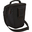 Case Logic | DCB-306 SLR Camera Bag | Black | * Designed to fit an SLR camera with standard zoom lens attached * Internal zippered pocket stores memory cards, filter or lens cloth * Side zippered pockets store an extra battery, cables, lens cap, or small