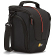 Case Logic | DCB-306 SLR Camera Bag | Black | * Designed to fit an SLR camera with standard zoom lens attached * Internal zippered pocket stores memory cards, filter or lens cloth * Side zippered pockets store an extra battery, cables, lens cap, or small