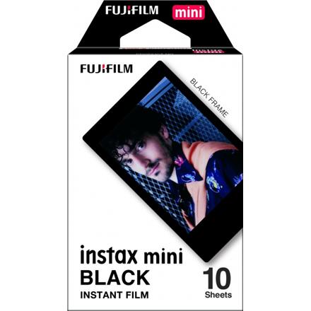 Fujifilm | Instax Mini | BLACK FRAME (10pl) Instant Film | 54 x 86 mm BLACK FRAME (10pl)