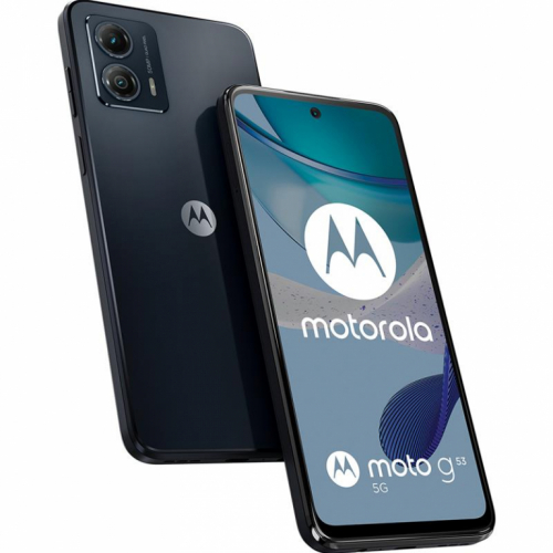Motorola moto g53, 128 GB, tumesinine - Nutitelefon / PAWS0025SE