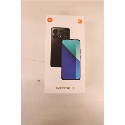 Taastatud. Xiaomi Redmi Note 13 (Midnight Black) Dual SIM 6.67“ AMOLED 1080x2400/2.8GHz&1.9GHz/128GB/6GB RAM/Android13/4G,MZB0FYFEU | Xiaomi | Redmi | Note 13 | Midnight Black | 6.67 