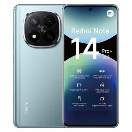 Xiaomi Redmi Note 14 Pro+ 5G, helesinine - Nutitelefon / 60761