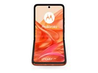 MOTOROLA Razr 50 XT2453-1 8GB 256GB 5G AI Dual Sim eSim 50mp pixel 4200mAh 3.6inch 6.9inch IP68 Android incl Keyh Cover Sprit Orange