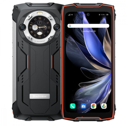 Blackview Smartphone BV9300 Pro 15080 mAh 12/256GB orange