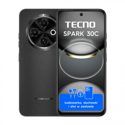 TECNO Smartphone Spark 30C 8/256 Orbit Black