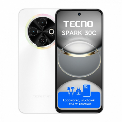 TECNO Smartfon Spark 30C 8/256 Orbit White