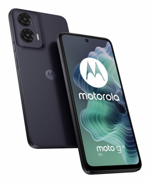 Motorola XT2433-5 Moto G35 5G Dual Sim 4GB RAM 128GB - Midnight Black Phone
