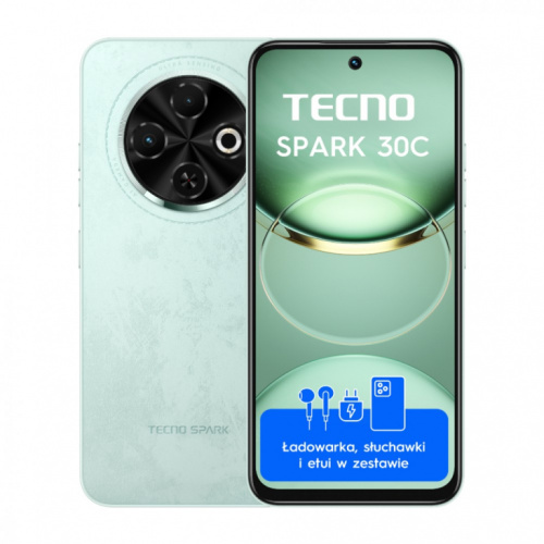TECNO Smartphone Spark 30C 4/128 Magic Skin Green