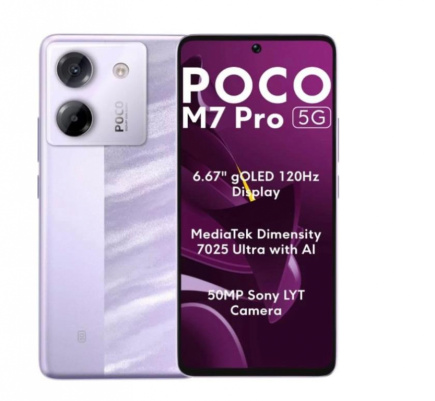 Mobiiltelefon POCO M7 PRO/8/256GB PURPLE MZB0IH4EU POCO
