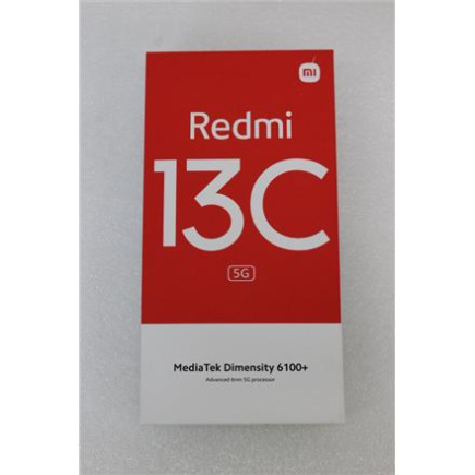 Taastatud. Xiaomi Redmi 13C 5G (Twilight Blue) DS 6.74“ IPS LCD 720x1600/2.2GHz&2.0GHz/128GB/4GB RAM/MIUI 14/microSDXC/WiFi,BT,5G,MZB0GXUEU | Xiaomi DEMO