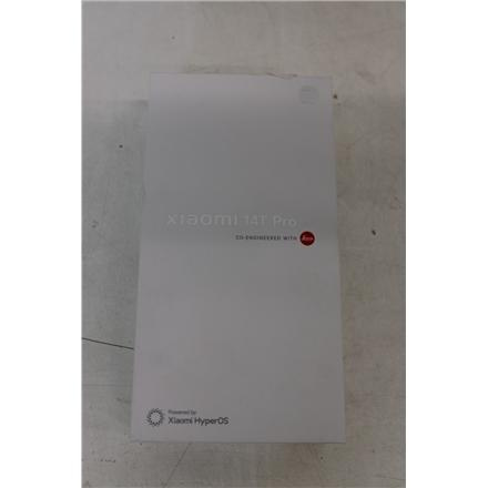 Taastatud. Xiaomi 14T Pro (Titan Gray) DS 6.67“ AMOLED 1220x2712/3.4GHz&2.0GHz/512GB/12GB RAM/Android 14/WiFi,BT/5G,MZB0HHFEU | Xiaomi 14T Pro | Titan Gray | 6.67 