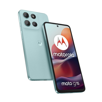 Motorola moto g15 17.1 cm (6.72'') Dual SIM Android 15 4G USB Type-C 8 GB 128 GB 5200 mAh Light Blue Motorola moto g15 17.1 cm (6.72'') Dual SIM Android 15 4G USB Type-C 8 GB 128 GB 5200 mAh Light Blue