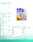 REALME realme 14 5G 8/256GB Mecha Silver RMX5070