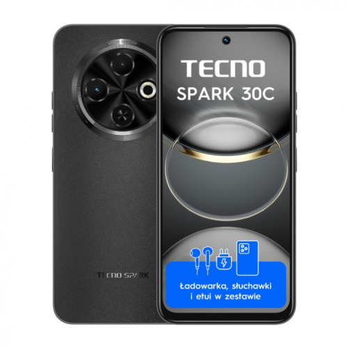 TECNO Smartphone Spark 30C 8/256 Orbit Black