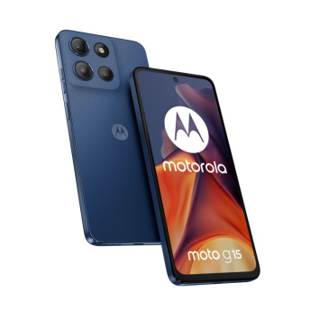 Motorola moto g15 17.1 cm (6.72'') Dual SIM Android 15 4G USB Type-C 8 GB 128 GB 5200 mAh Navy Motorola moto g15 17.1 cm (6.72'') Dual SIM Android 15 4G USB Type-C 8 GB 128 GB 5200 mAh Navy