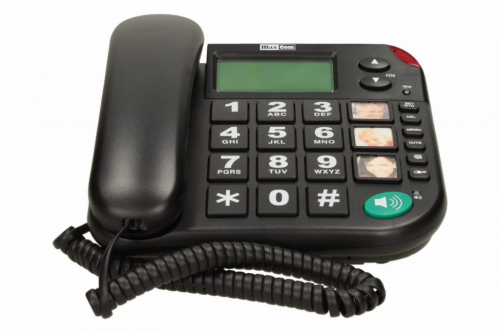 Maxcom KXT 480 BB BLACK CORDED TELEPHONE