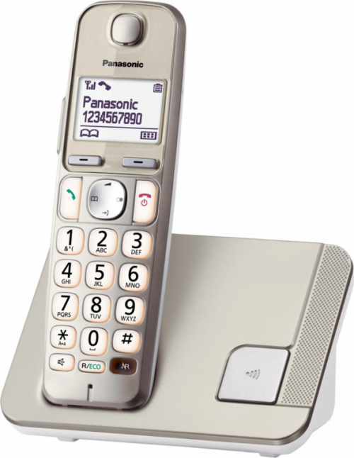 Panasonic DECT telephone KX-TGE 210 PDN champagne gold