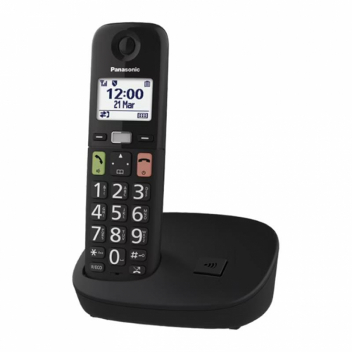 Panasonic TGU110, must - Juhtmevaba telefon / KX-TGU110FXB