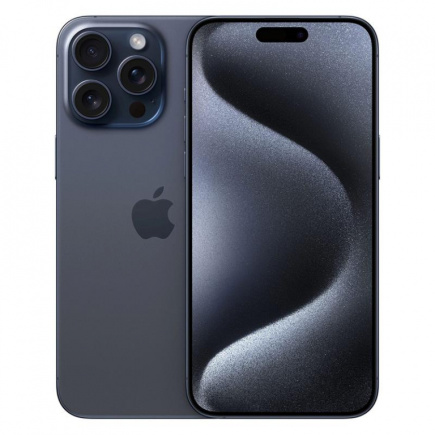 Uuskasutatud Apple iPhone 15 Pro Max, 256 GB, sinine - Nutitelefon / 00106295700032