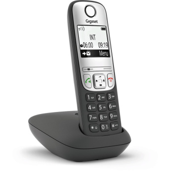 A690 schwarz schnurlos analog DECT Display Freisprechen Telefonbuch fr bis zu 100 Eintrge