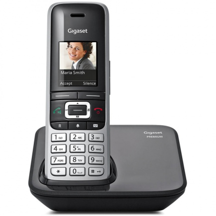 Gigaset Premium 100 - Schnurlostelefon schwarz/silber